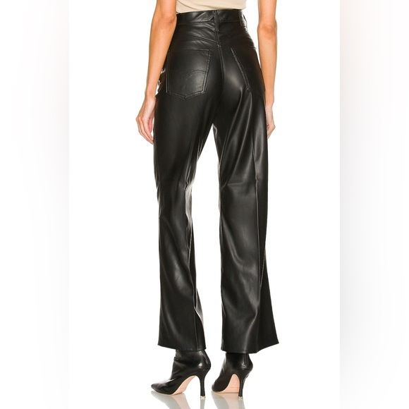 Levi’s Premium 70s Flare Faux Leather Pant (size 32) - Picture 4 of 11